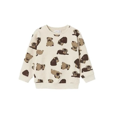 Image of Name it Nmmrasmus Sweatshirt for kids, Size: 4y, Peyote melange