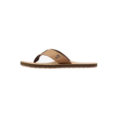 Image of Reef Smoothy Tbar sandals, Men&#039;s, Size: 4, Bronze brown Leather