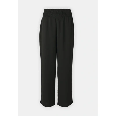 Image of Pieces Pcklore Cropped Pants Trousers, Women&#039;s, Size: XS, Black