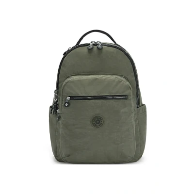 Image of Kipling Seoul Rucksack, Size: One Size, Green moss