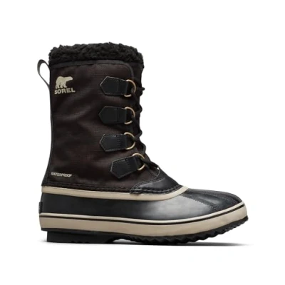 Image of Sorel 1964 PAC WP Winter boots, Men&#039;s, Size: 6.5, Black/ancient Textile/synthetics