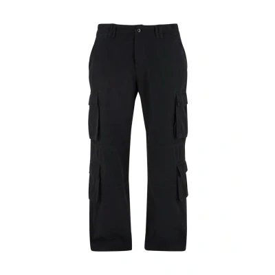 Image of Urban Classics Double Cargo trousers, Men&#039;s, Size: 42, Black