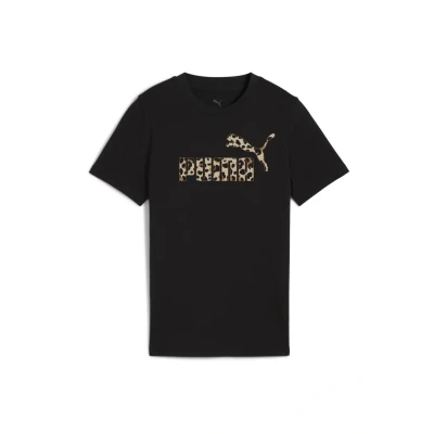 Image of Puma ESS Graphic Animal TEE G Sports Tshirt for kids, Size: 8y(7 8y), Black