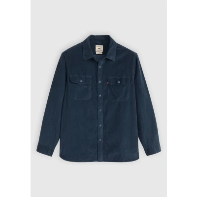 Image of Levi&#039;s Jackson Worker Overshirt Shirt, Men&#039;s, Size: XXL, Zodiac blue