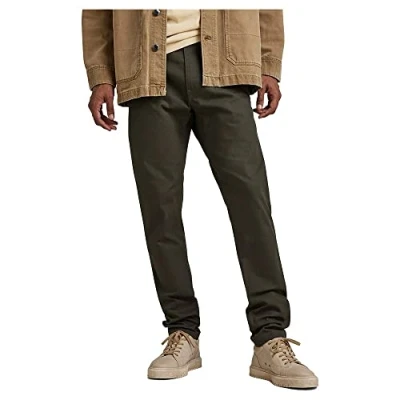 Image of G STAR RAW Men&#039;s Bronson 2.0 Slim Chino Pants, Grey (Asfalt D21038 d305 995), 33W / 34L