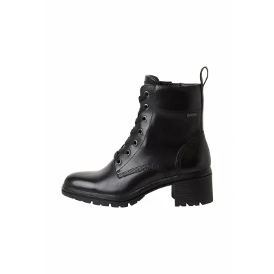 Image of Tamaris Platform ankle boots, Women&#039;s, Size: 4, Black Leather