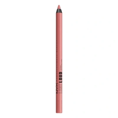 Image of NYX Professional Makeup Longwear Line Loud Matte Lip Liner 11ml (Various Shades) Born to Hustle