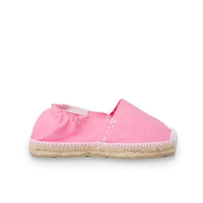 Image of Pisamonas CON Cinta Espadrilles for kids, Size: 7K, Rosa Textile/synthetics