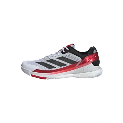 Image of adidas Performance Crazyquick Boost Padel shoes Cloud white core black lucid red, Men&#039;s, Size: 4.5, red