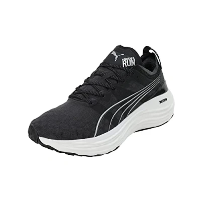 Image of Puma Foreverrun Nitro Road running shoes, Women&#039;s, Size: 5.5, Black white Synthetics/textile