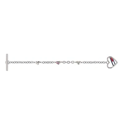 Image of Tommy Hilfiger FINE Bracelet silvercoloured, Women&#039;s, Size: One Size, Silver coloured