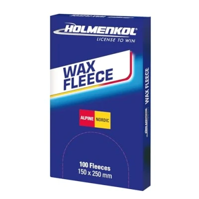 Image of Holmenkol Wax Fleece Ski and snowboard maintenance tool