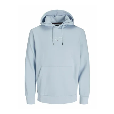 Image of Jack &amp; Jones Premium Jprbluarchie Hoodie, Men&#039;s, Size: Large, Skyway
