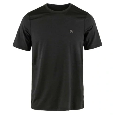 Image of Fjällräven Abisko DAY HIKE Basic Tshirt, Men&#039;s, Size: XL, Black