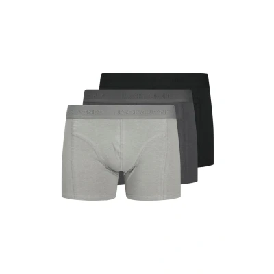 Image of Jack &amp; Jones Men&#039;s Jacordinary Trunks, Pack of 3, black, M (Pack 3),