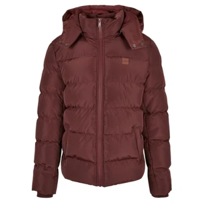 Image of Urban Classics Winter jacket, Men&#039;s, Size: Small, Cherry