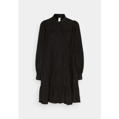 Image of YAS Yaspala LS NOOS Shirt dress, Women&#039;s, Size: XS, Black