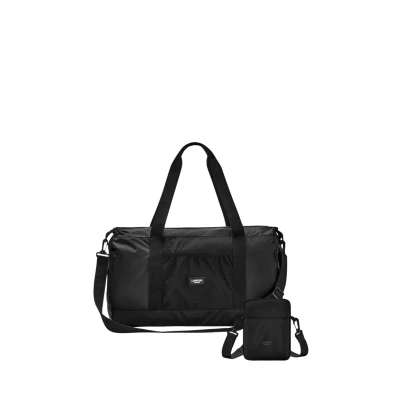 Image of Larkson Packable Magnus 2IN1 Weekend bag, Size: One Size, Black