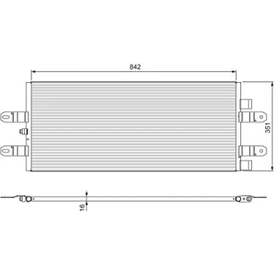 Image of Condenser, air conditioning VALEO 815093