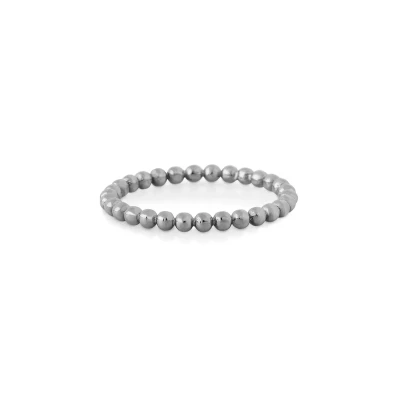 Image of Akitsune Delight Ring, Women&#039;s, Size: Medium, Silver coloured