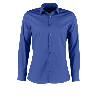 Image of Olymp No. Six Super SLIM FIT Formal shirt, Men&#039;s, Size: 15.5, Rauchblau