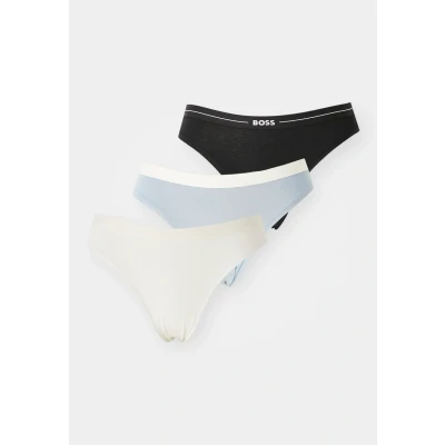 Image of BOSS Brief 3 PACK Briefs, Women&#039;s, Size: XXL, Dark blue/white/black