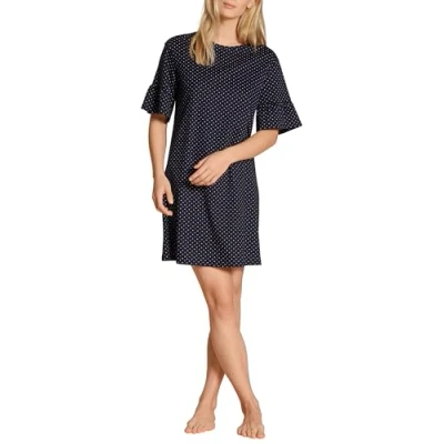 Image of Calida Favourites Dreams Nightie, Women&#039;s, Size: 14/16, Dark lapis blue