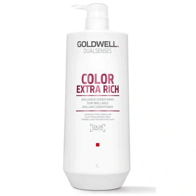 Image of Goldwell Dualsenses Color Brilliance Extra Rich Shampoo and Conditioner 1L Duo (Worth £119)