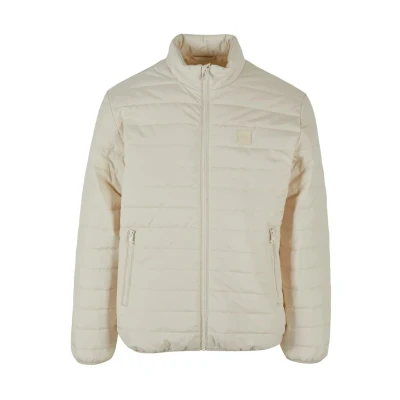 Image of Urban Classics Light Bubble Winter jacket, Men&#039;s, Size: Small, Whitesand