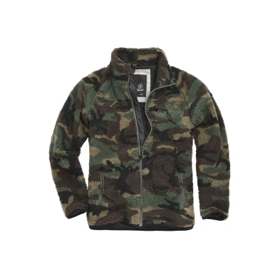 Image of Brandit Teddy Fleece jacket, Men&#039;s, Size: Small, Woodland