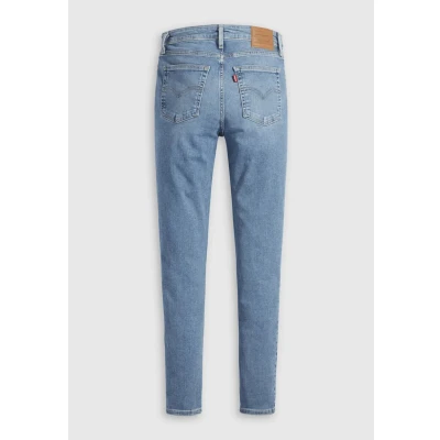 Image of Levi&#039;s 721 HIGH RISE Slim fit jeans, Women&#039;s, Size: 25, Light indigo worn in blue
