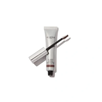 Image of Eyeko Fluffy Brow Volumising Fibre Gel (Various Shades) 3 Medium Brown