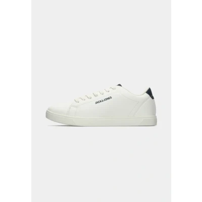 Image of Jack &amp; Jones Jfwboss Trainers, Men&#039;s, Size: 6, White detail:navy blazer Synthetics