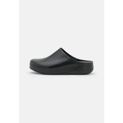 Image of Fitflop Women&#039;s Shuv Clog, Black 001, 6 UK