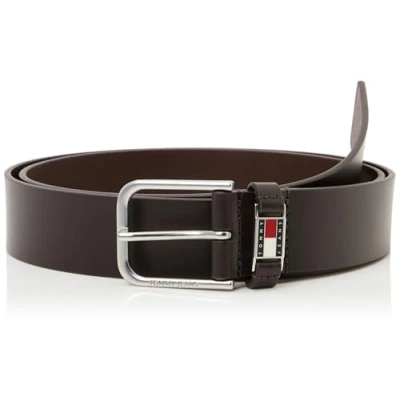 Image of Tommy Jeans Scanton Belt, Men&#039;s, Size: 46, Brown