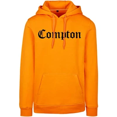 Image of Mister Tee Compton Hoodie, Men&#039;s, Size: XXL, Paradise orange