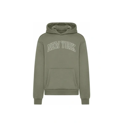 Image of Mister Tee NEW YORK Hoodie, Men&#039;s, Size: Large, Paleolive
