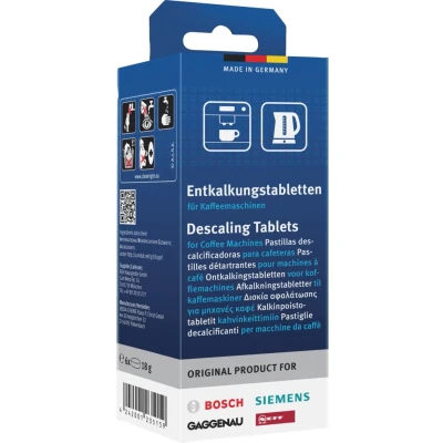 Image of Bosch 00311864 Descaling Tablets, (Pack of 6)