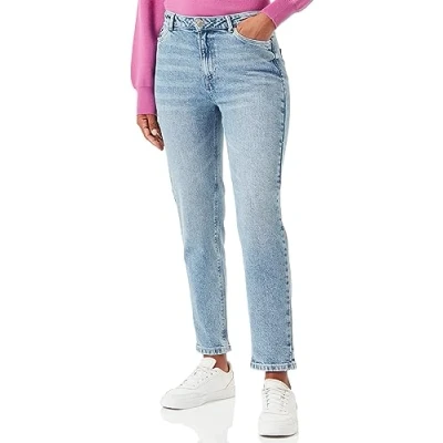 Image of Vero Moda Vmlinda MOM Jeans Tapered Fit, Women&#039;s, Size: 32x32, Light blue denim