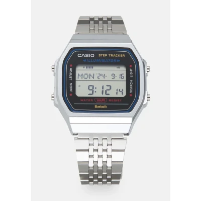 Image of Casio STEP Tracker Unisex Digital watch silvercoloured, Size: One Size, Silver coloured