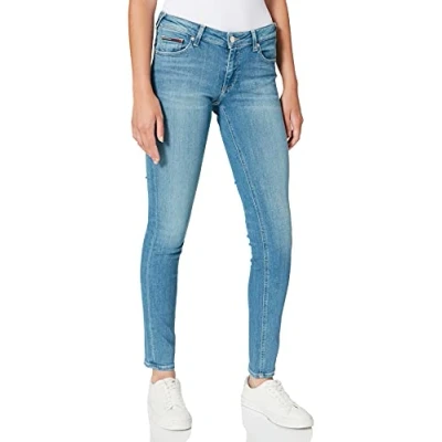 Image of Tommy Jeans Sophie Skinny Fit, Women&#039;s, Size: 27x28, Denim light