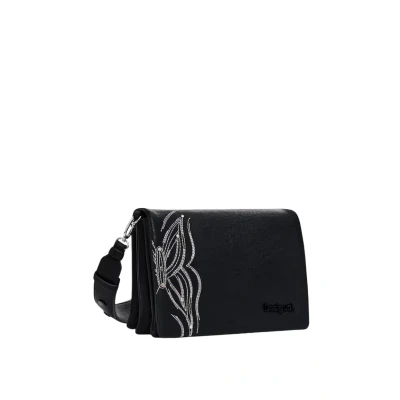 Image of Desigual Women&#039;s Bag_Goodall Dortmund Flap, Black/White, 0, 0