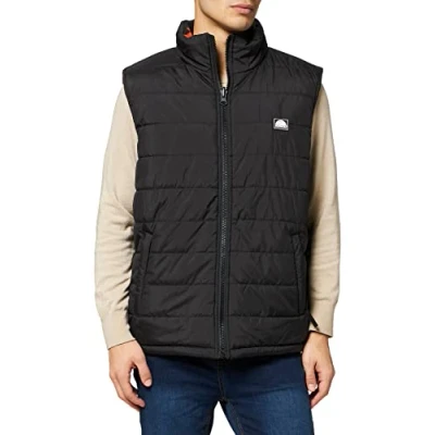 Image of Southpole Waistcoat, Men&#039;s, Size: Large, Black