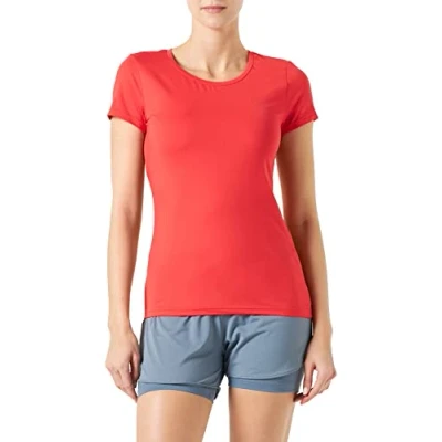 Image of ONLY Play Onpclarissa Train TEE Basic Tshirt, Women&#039;s, Size: Medium, Bittersweet