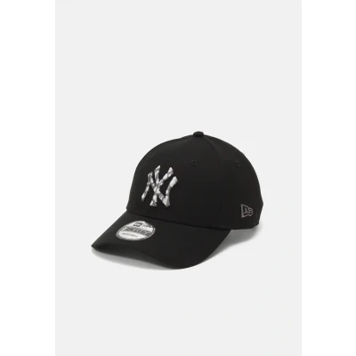 Image of New Era Seasonal Infill 9FORTY Unisex Cap, Size: One Size, Black/gray