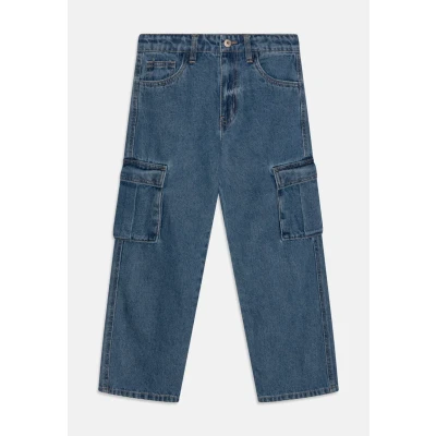 Image of Name it Nkmryan Straight leg jeans for kids, Size: 6y, Medium blue