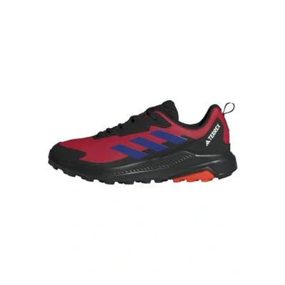 Image of Adidas Terrex Anylander Hiking shoes, Size: 6, Pure ruby/semi lucid blue/core black Textile/synthetics