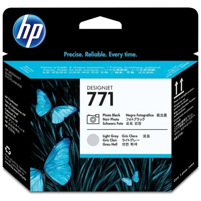 Image of HP DesignJet Z6600 771 (CE020A) photo black and light grey printhead (original HP)