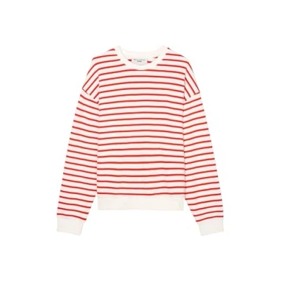 Image of Marc O&#039;Polo Denim CREW NECK Sweatshirt, Women&#039;s, Size: XS, Medium red