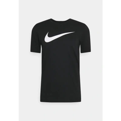 Image of Nike Sportswear TEE ICON Print Tshirt, Men&#039;s, Size: Small, Black/white